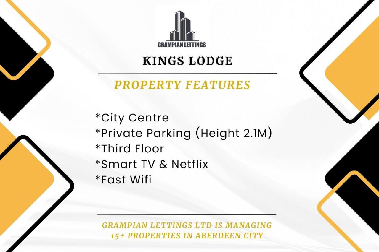 Kings Lodge - Grampian Lettings Ltd Aberdeen Eksteriør billede